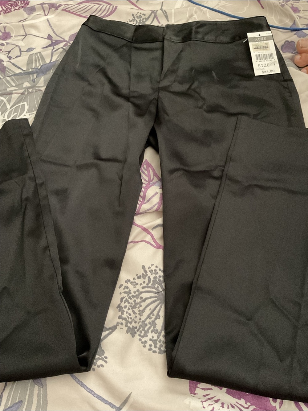 Vintage A. Byer Black Women's Dress Pants - Slim Straight
